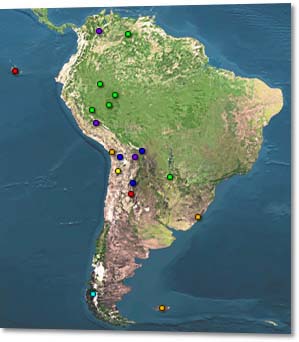 South America Map