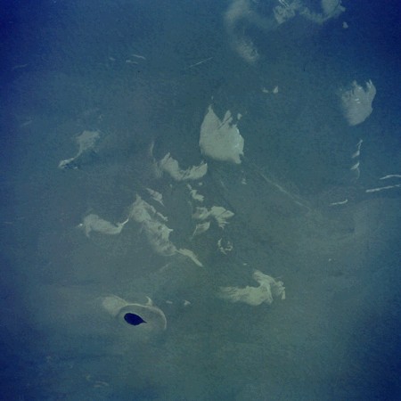 Oil dumps, slicks, Persian Gulf