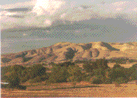 Photograph of the California Coastal Ranges.