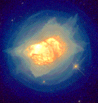 Hubble image of NGC7027.