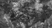 B/W Landsat TM Band 3 image of White Mountain, Utah- Ratio (1/7)