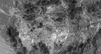 B/W Landsat TM Band 3 image of White Mountain, Utah- Ratio (3/1)