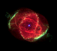 Hubble image of the Cats-Eye Nebula (NGC6543).